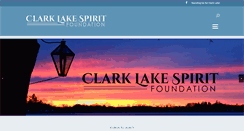 Desktop Screenshot of clarklakespirit.com